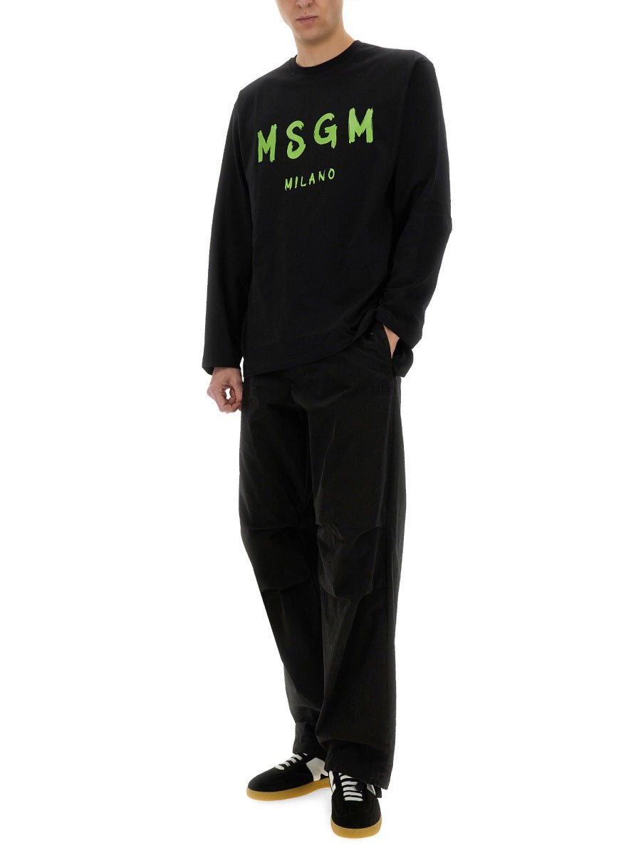 MSGM Felpe - Nero | Wanan Luxury
