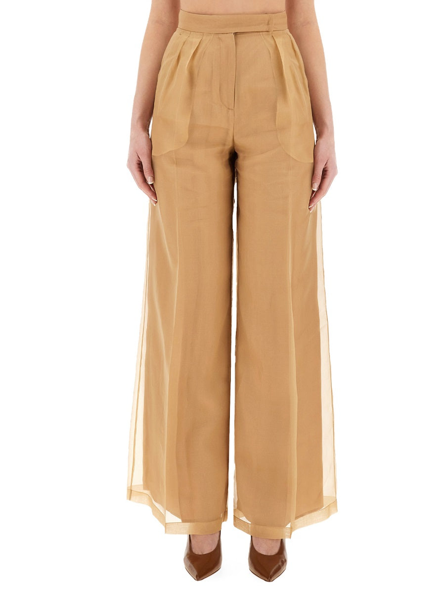 Max Mara Pantaloni - Beige | 7fe1af46b48cdf43f84ec1c32f238a949af5cf1d