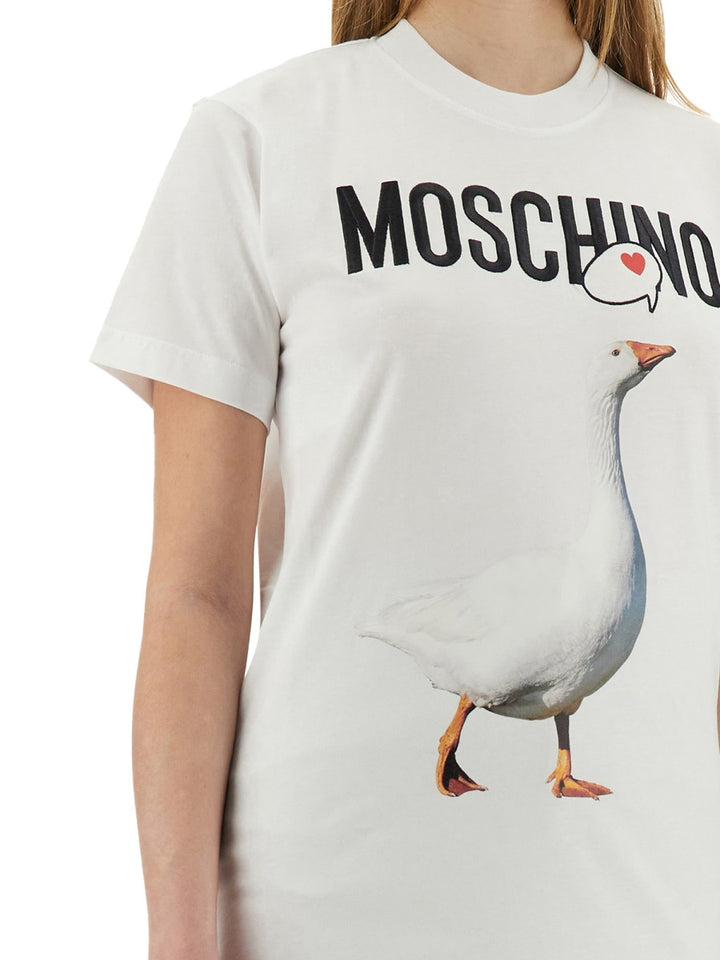 Moschino T shirt - Bianco | Wanan Luxury