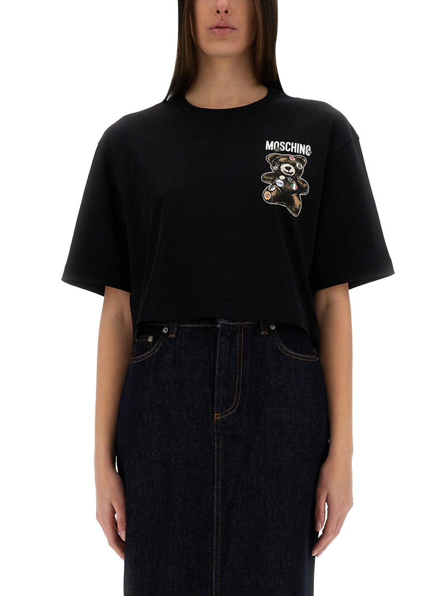 Moschino T shirt - Nero | Wanan Luxury