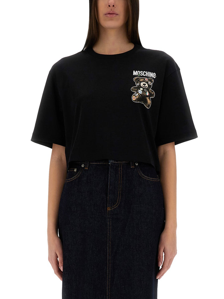 Moschino T shirt - Nero | Wanan Luxury