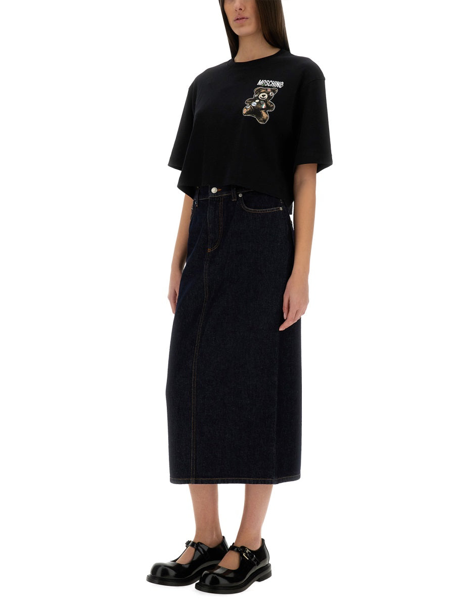 Moschino T shirt - Nero | Wanan Luxury