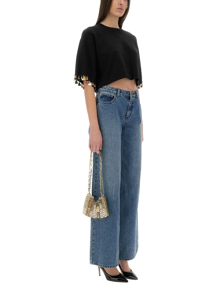 Rabanne Top - Nero | Wanan Luxury