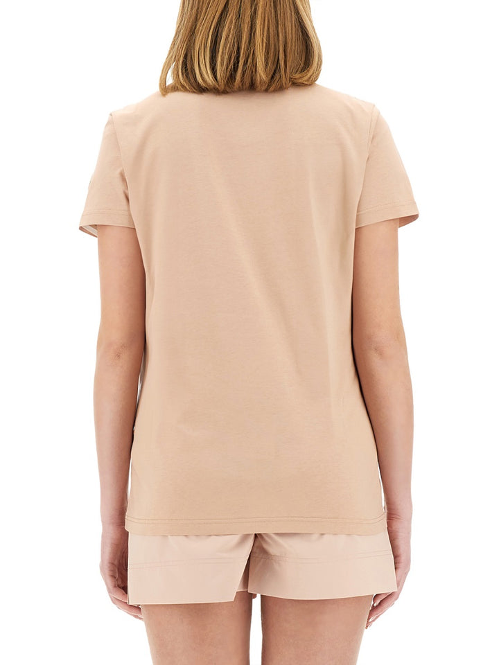 Moncler T shirt - Pink | 3eca7add23839f3f184abbb00b70600efd833e18
