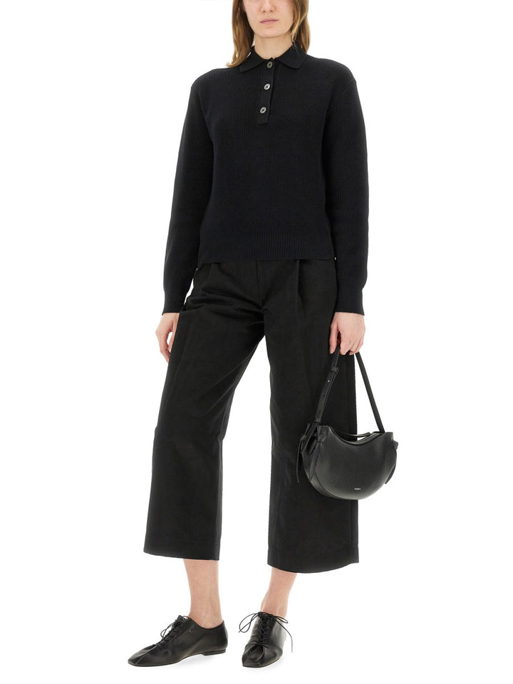 Studio Nicholson Polo - Nero | Wanan Luxury