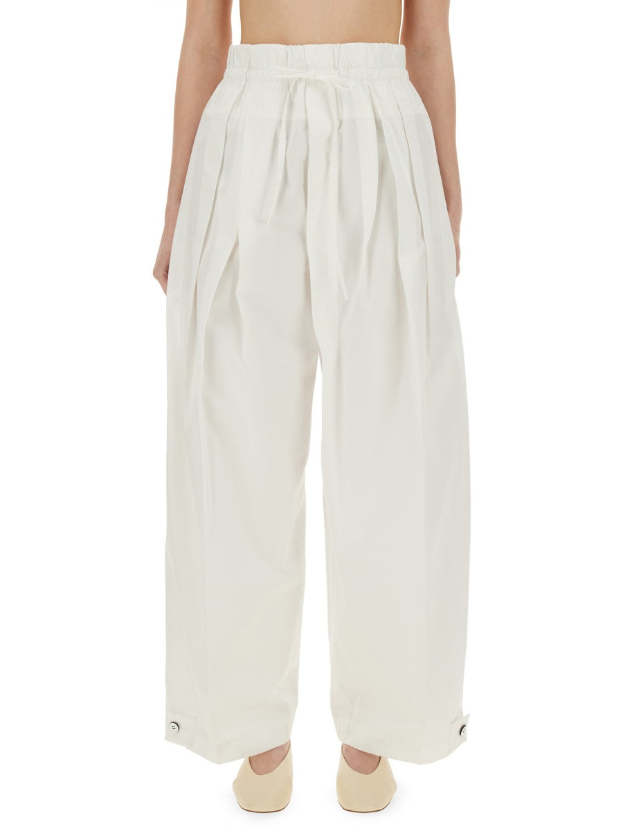 Jil Sander Pantaloni - Bianco | Wanan Luxury