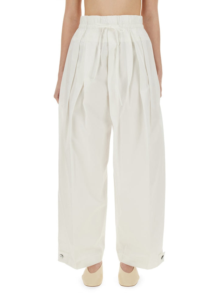 Jil Sander Pantaloni - Bianco | Wanan Luxury