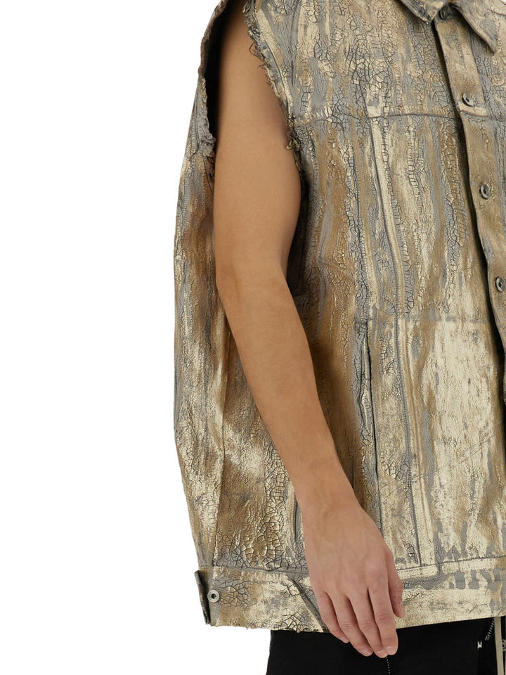 Rick Owens x Drkshdw Gilet - Oro | Wanan Luxury
