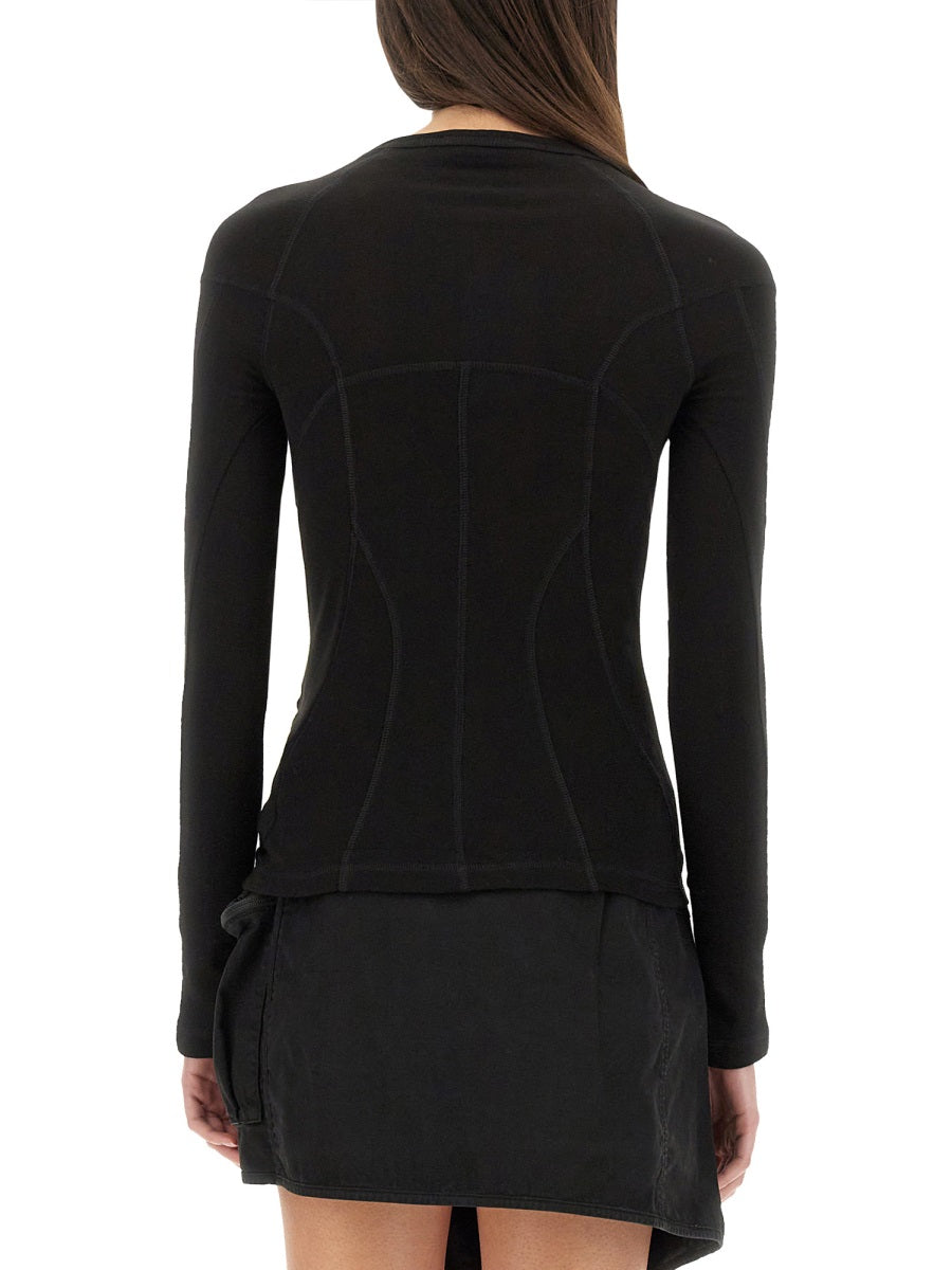 Helmut Lang Top - Nero | Wanan Luxury