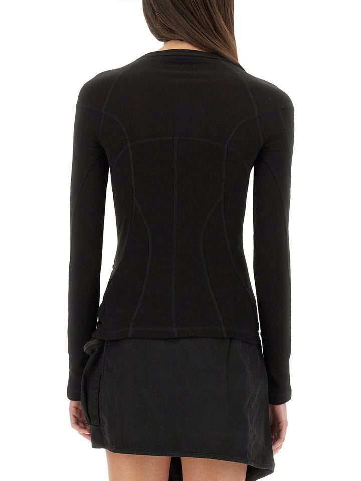 Helmut Lang Top - Nero | Wanan Luxury