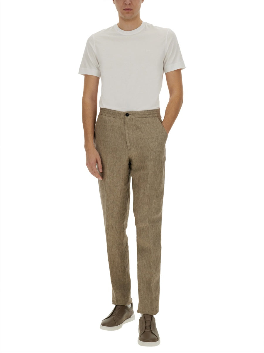 Zegna Pantaloni - Beige | Wanan Luxury