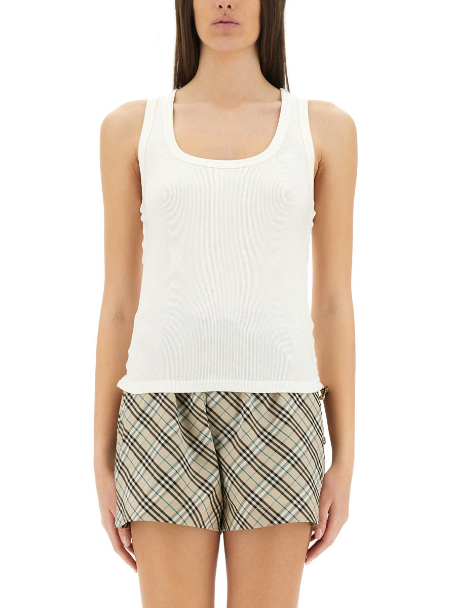 Burberry Top - Bianco | Wanan Luxury