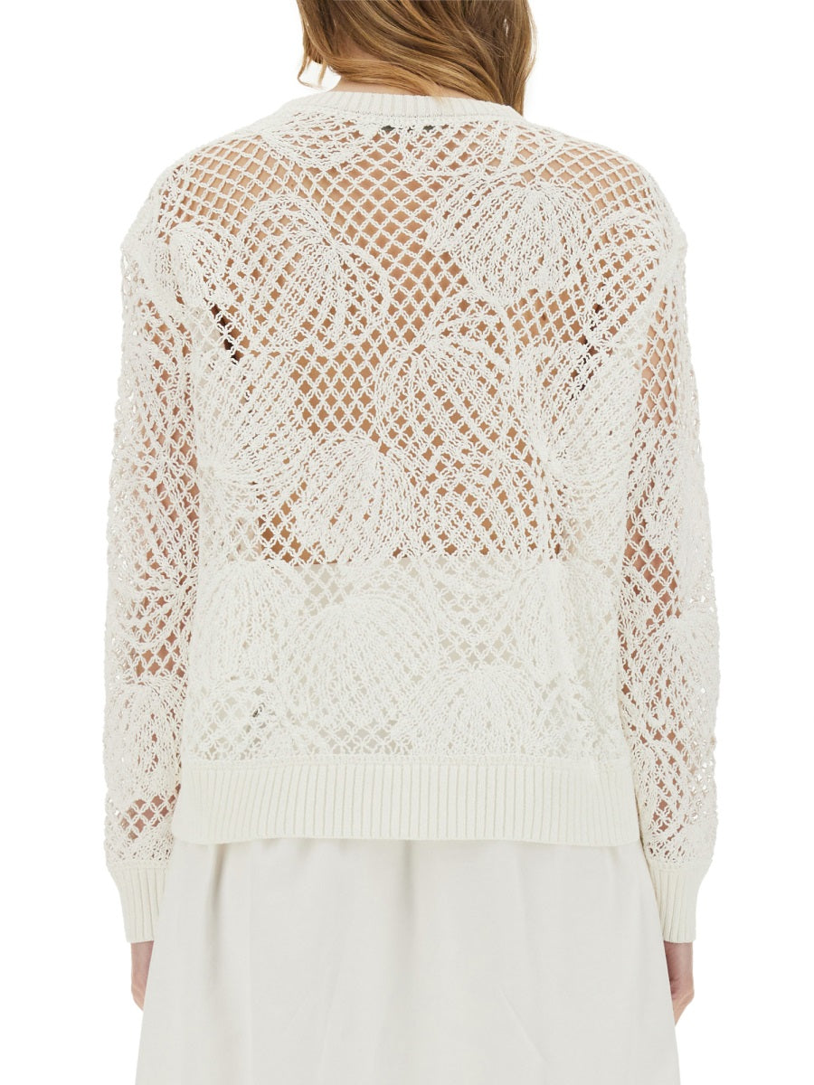 Max Mara Top - White | 2c125178a3d6c7acb0c0649e3d024f2c8319a00a
