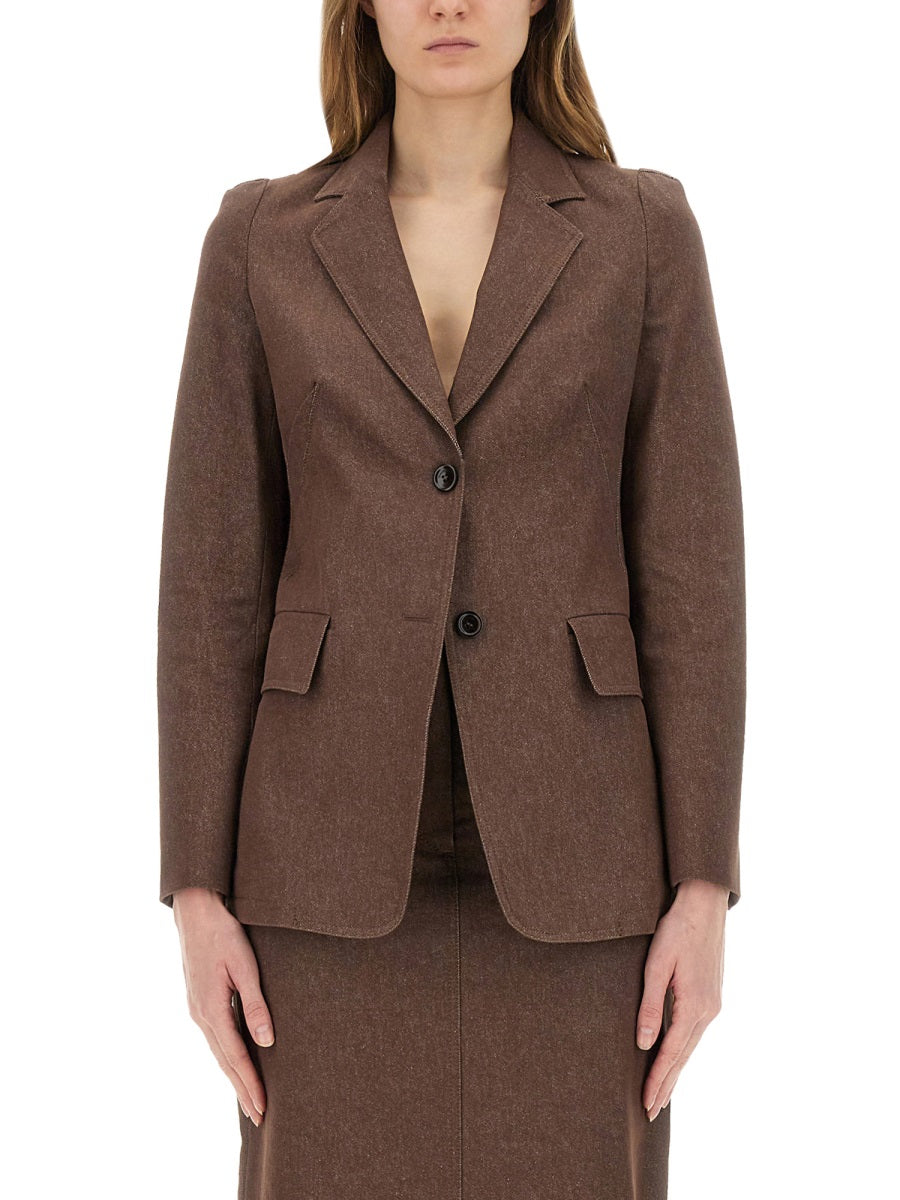 Max Mara Giacche - Brown | 68073376b4c3e35d5f5715457f57575c7a45c9d7