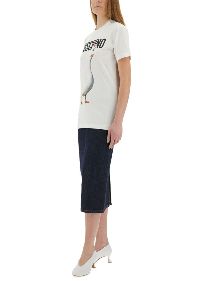 Moschino T shirt - Bianco | Wanan Luxury
