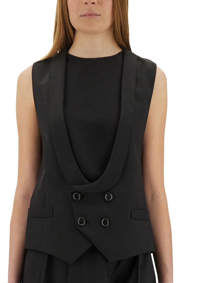Moschino Gilet - Nero | Wanan Luxury