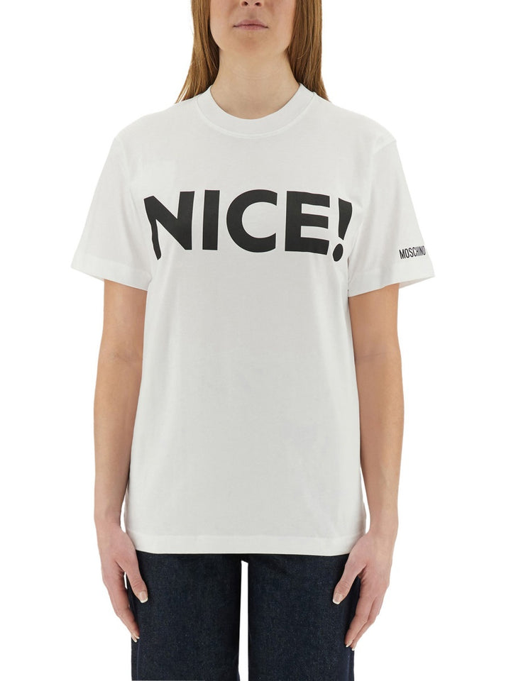 Moschino T shirt - Bianco | Wanan Luxury