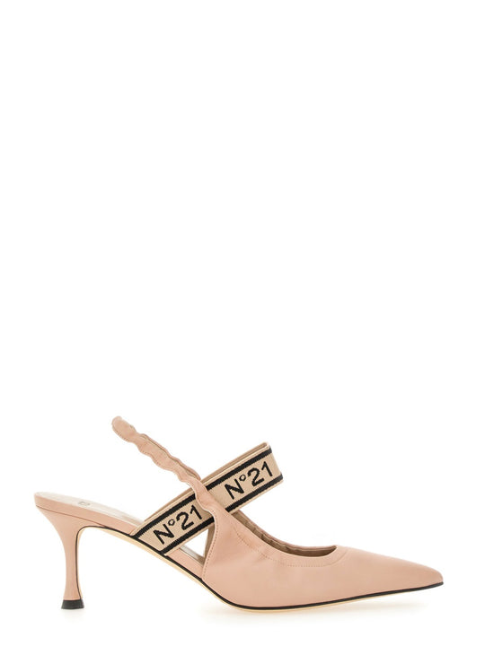 Slingback With Logo