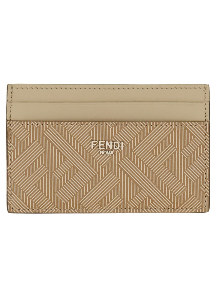 Fendi Portafogli e Portacarte - Beige | Wanan Luxury
