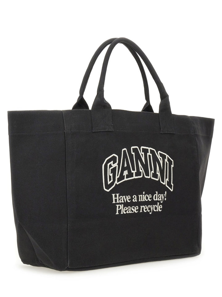Ganni Borse a Mano - Grigio | Wanan Luxury