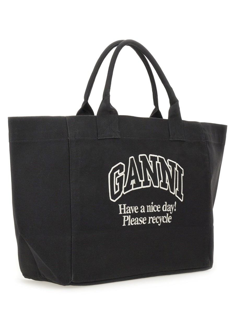 Ganni Borse a Mano - Grigio | Wanan Luxury