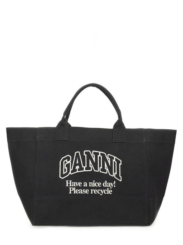 Ganni Borse a Mano - Grigio | Wanan Luxury