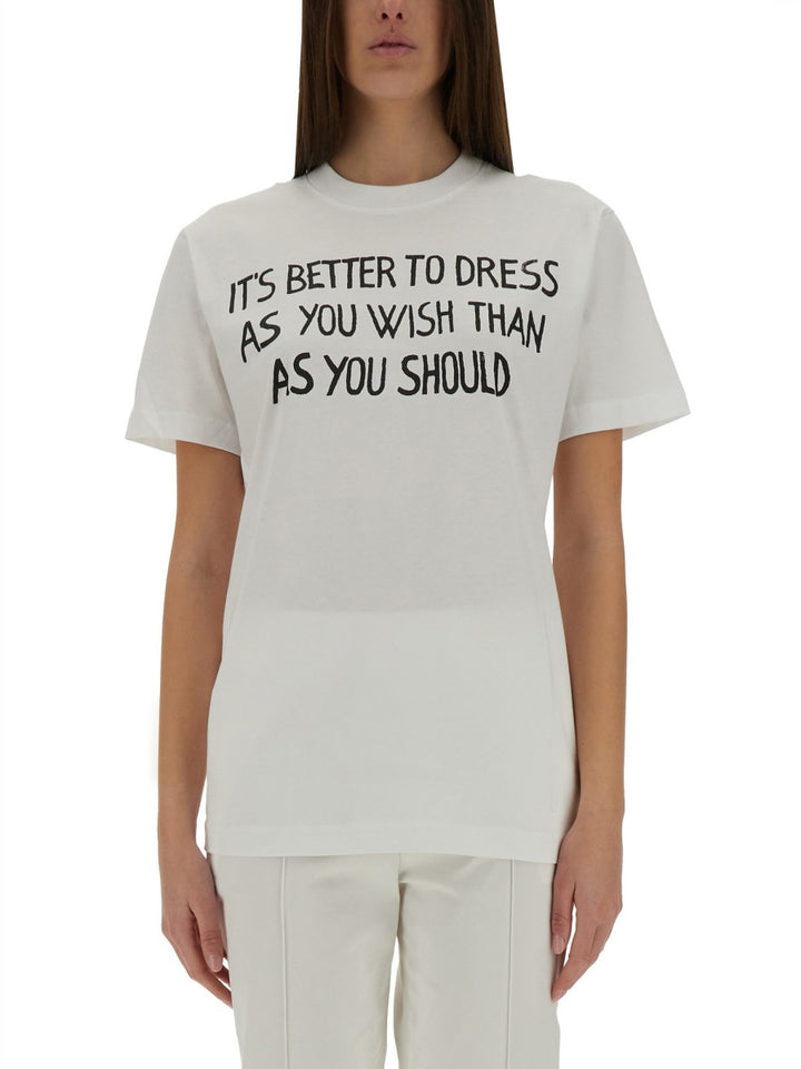 Moschino T shirt - Bianco | Wanan Luxury