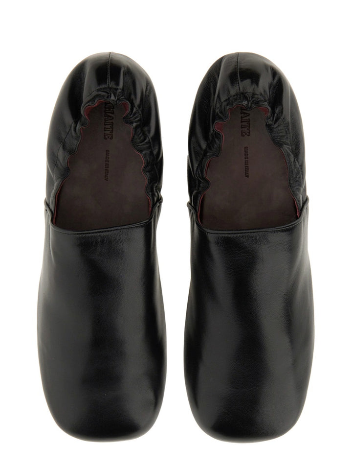 Khaite Mocassini - Nero | Wanan Luxury