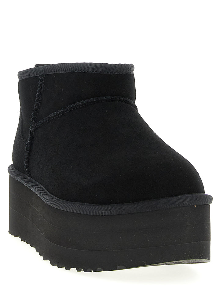 Ugg Classic Ultra Mini Platform Stivali e Stivaletti - Nero | ed4f2e4a4821cc9f9f4d190a83a32f57463145b2