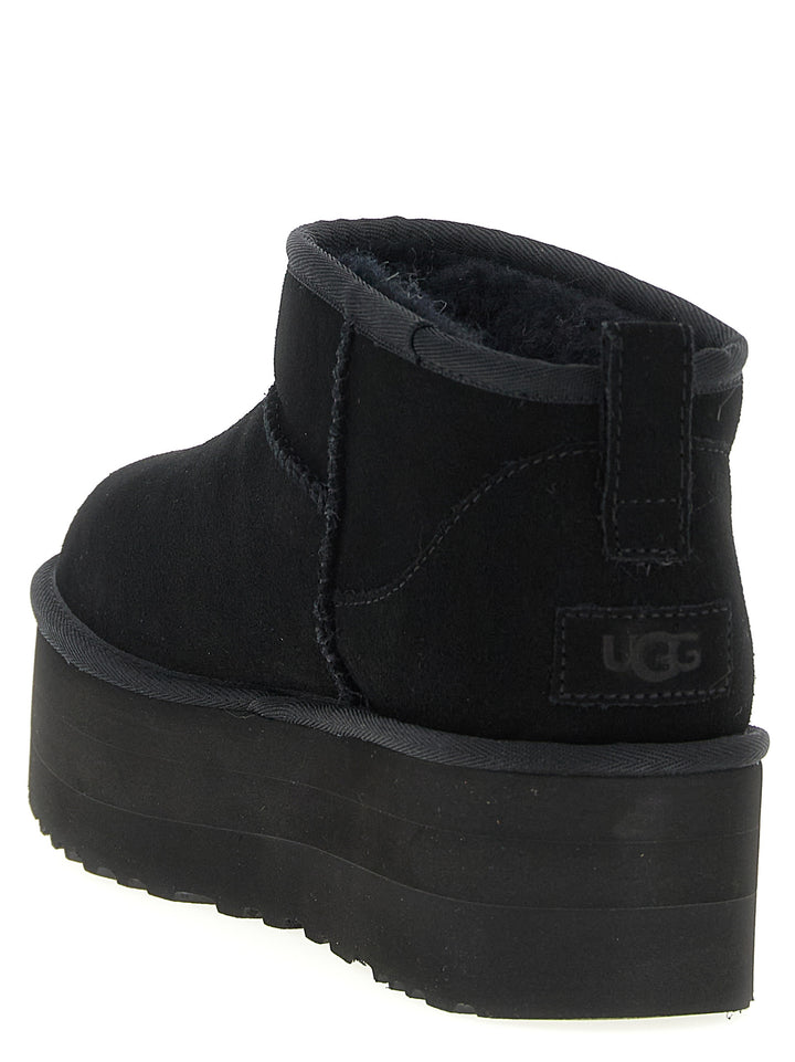 Ugg Classic Ultra Mini Platform Stivali e Stivaletti - Nero | d33f8e1e7a6933801070c02cda699a62c330e633
