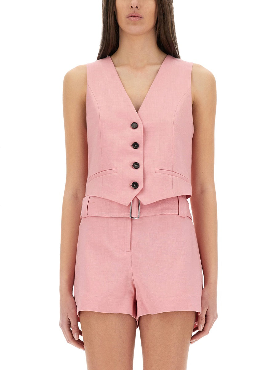 MSGM Gilet - Rosa | Wanan Luxury