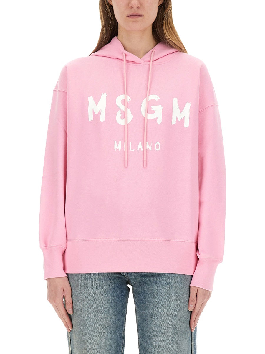 MSGM Felpe - Rosa | Wanan Luxury