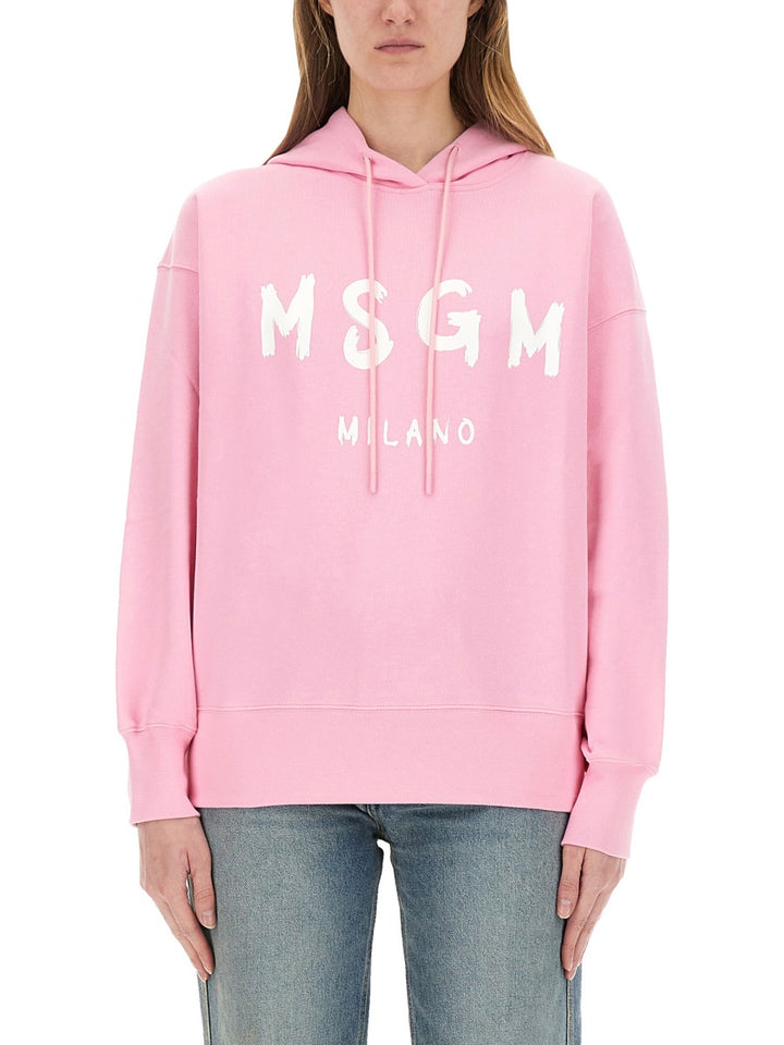 MSGM Felpe - Rosa | Wanan Luxury