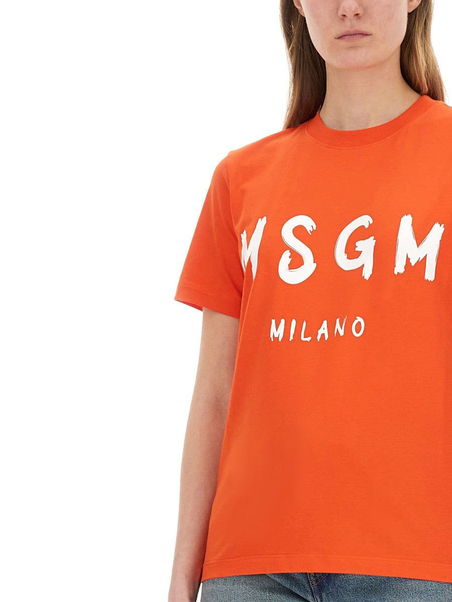 MSGM T shirt - Rosso | Wanan Luxury