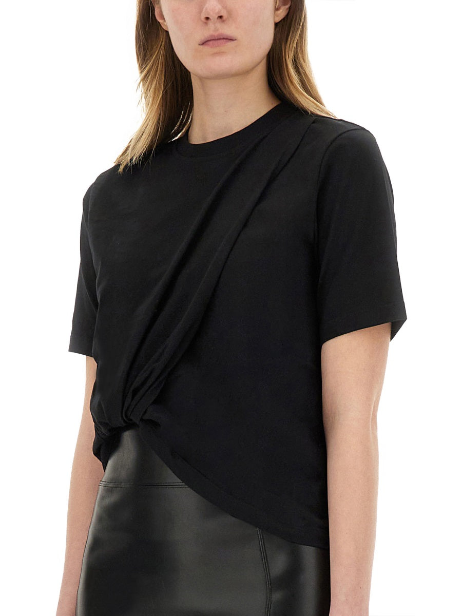 MSGM T shirt - Nero | Wanan Luxury