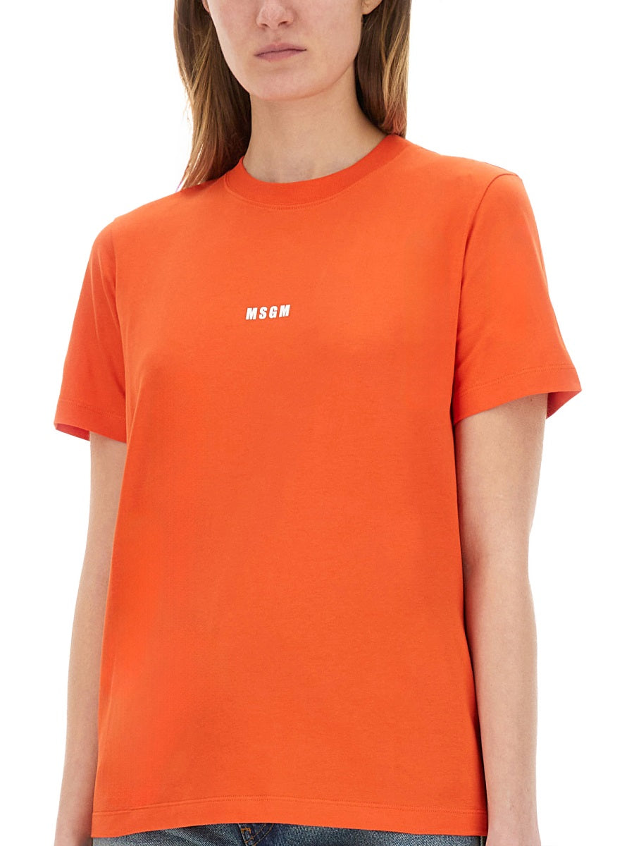 MSGM T shirt - Rosso | Wanan Luxury