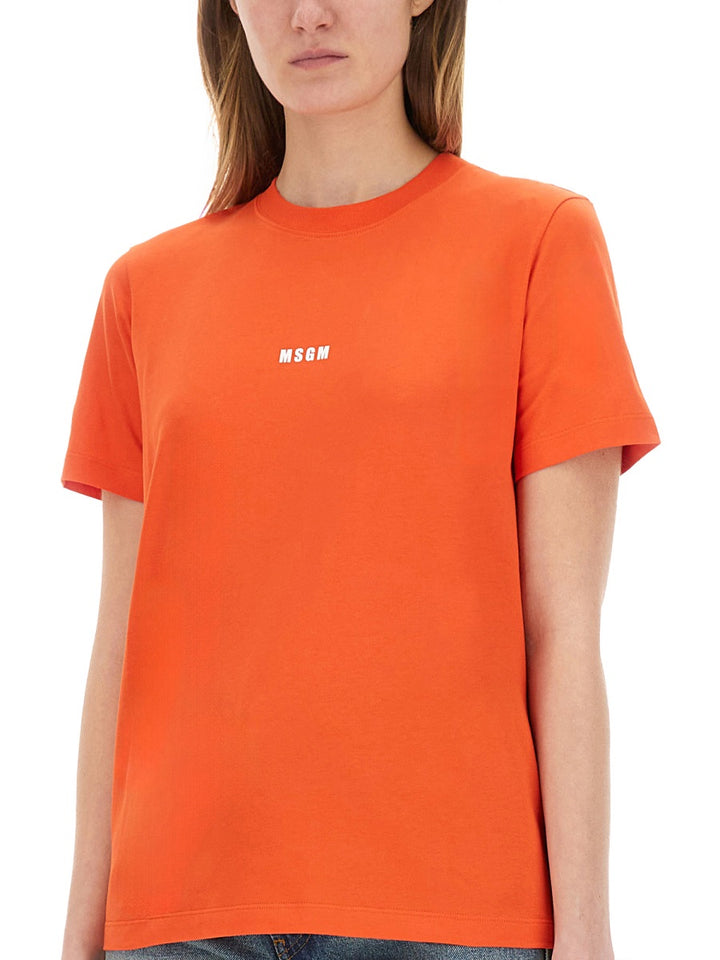 MSGM T shirt - Rosso | Wanan Luxury