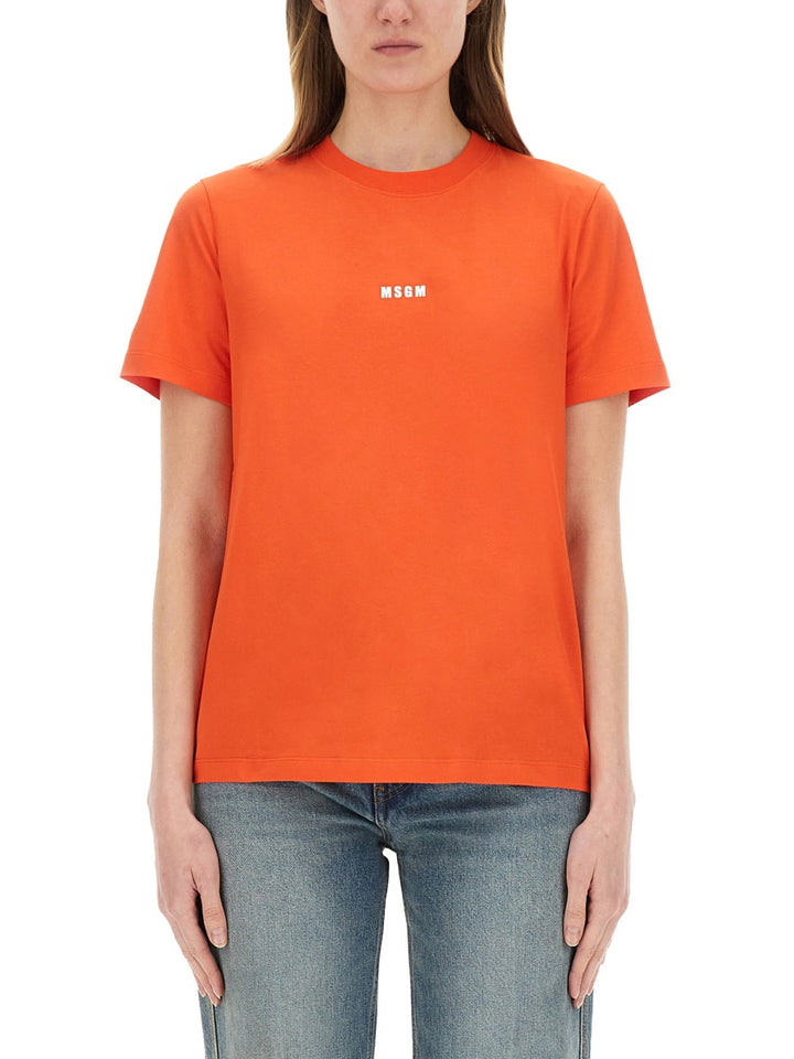 MSGM T shirt - Rosso | Wanan Luxury