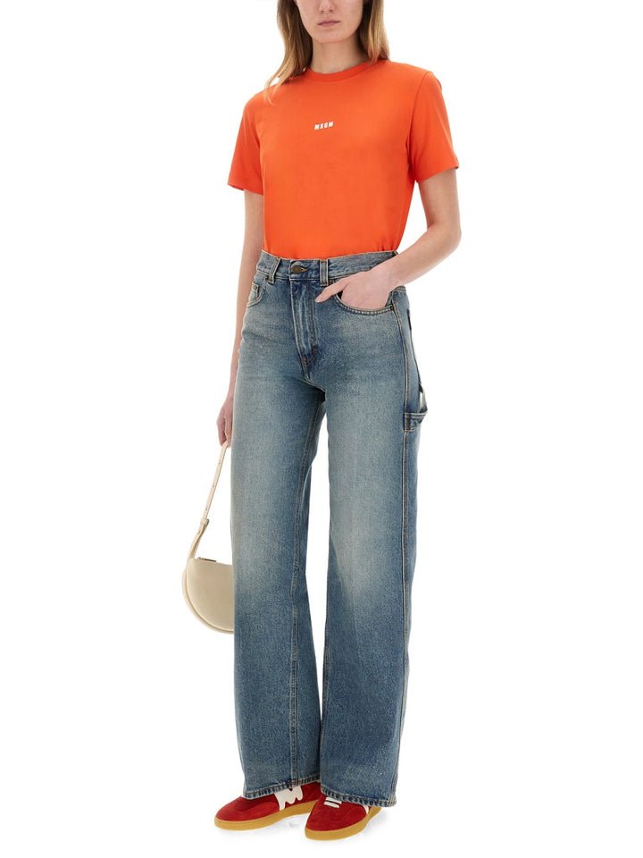 MSGM T shirt - Rosso | Wanan Luxury