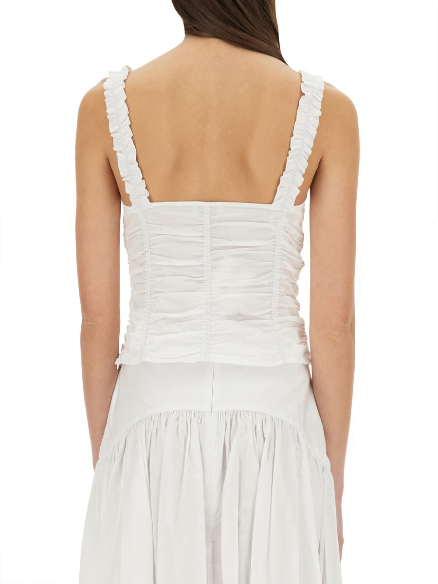 Staud Top - Bianco | Wanan Luxury