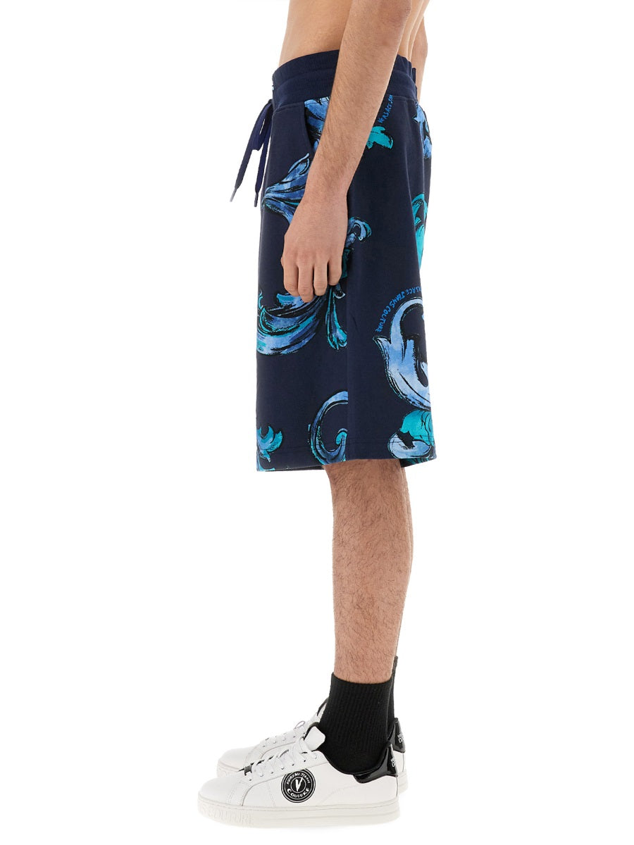 Versace Jeans Couture Shorts - Blue | 89cba2d947ac776ac28ded0d9d1f66c8f26a0a59