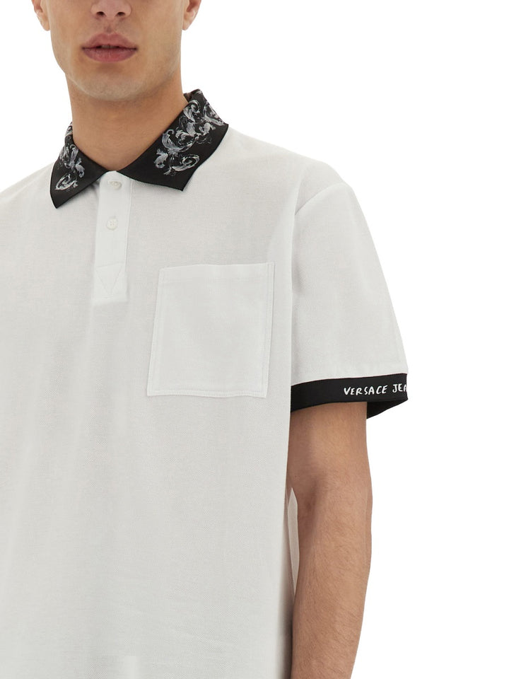 Versace Jeans Couture Polo - Bianco | Wanan Luxury