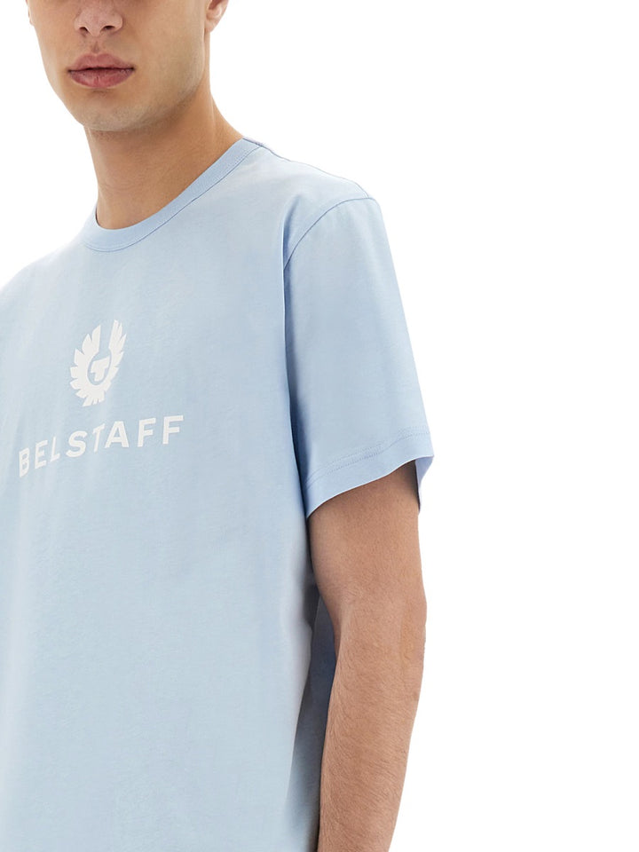 Belstaff T shirt - Bianco, Azzurro | Wanan Luxury