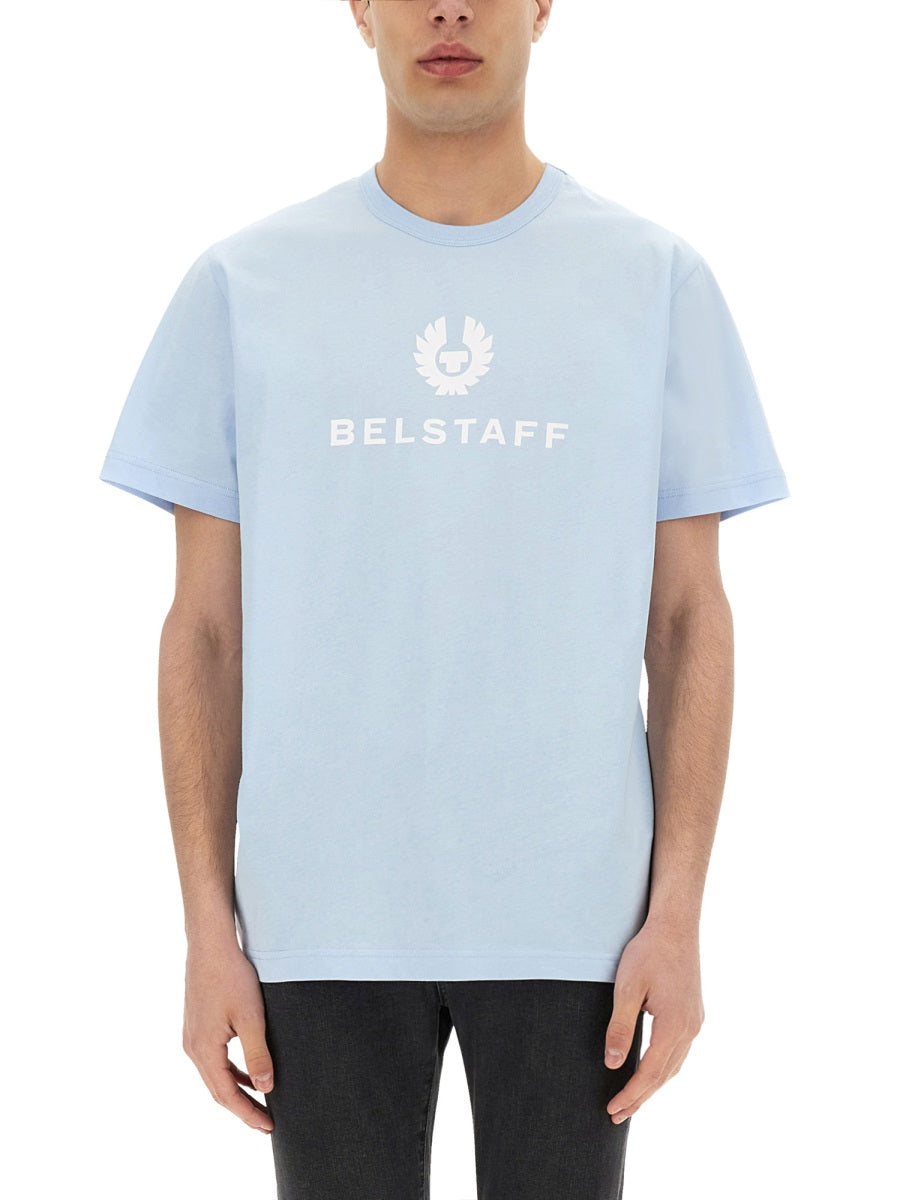 Belstaff T shirt - Bianco, Azzurro | Wanan Luxury