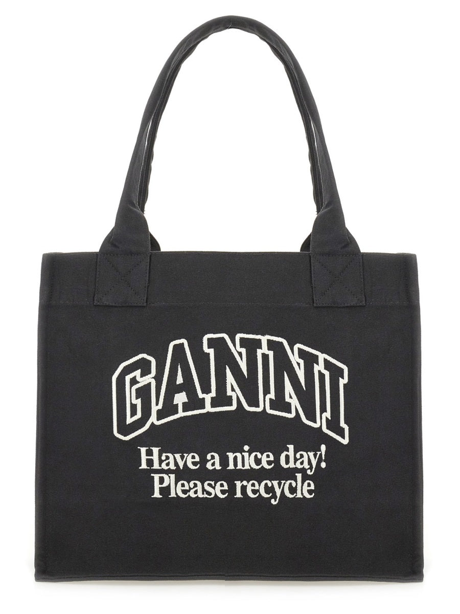 Ganni Borse a Mano - Charcoal | ff399636993763e4cab880c35f1ac7de751988aa