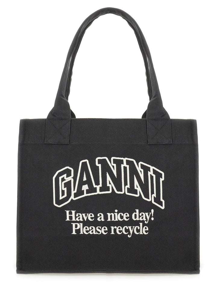 Ganni Borse a Mano - Charcoal | ff399636993763e4cab880c35f1ac7de751988aa