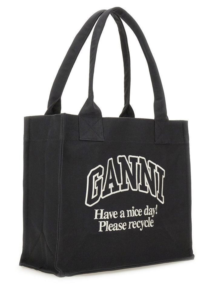 Ganni Borse a Mano - Charcoal | bed68aaf76dcf115d08df41491d7dd3f3efc9a9f