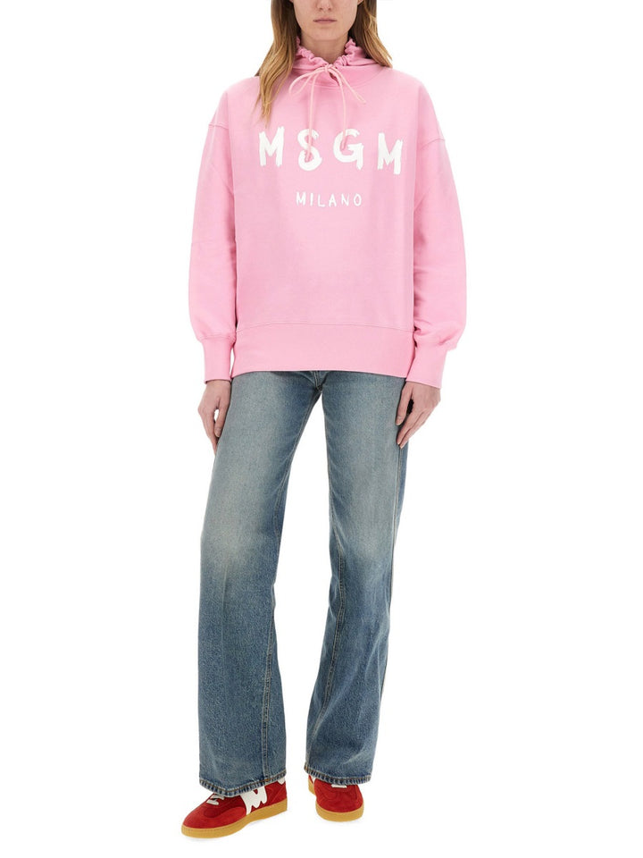 MSGM Felpe - Rosa | Wanan Luxury