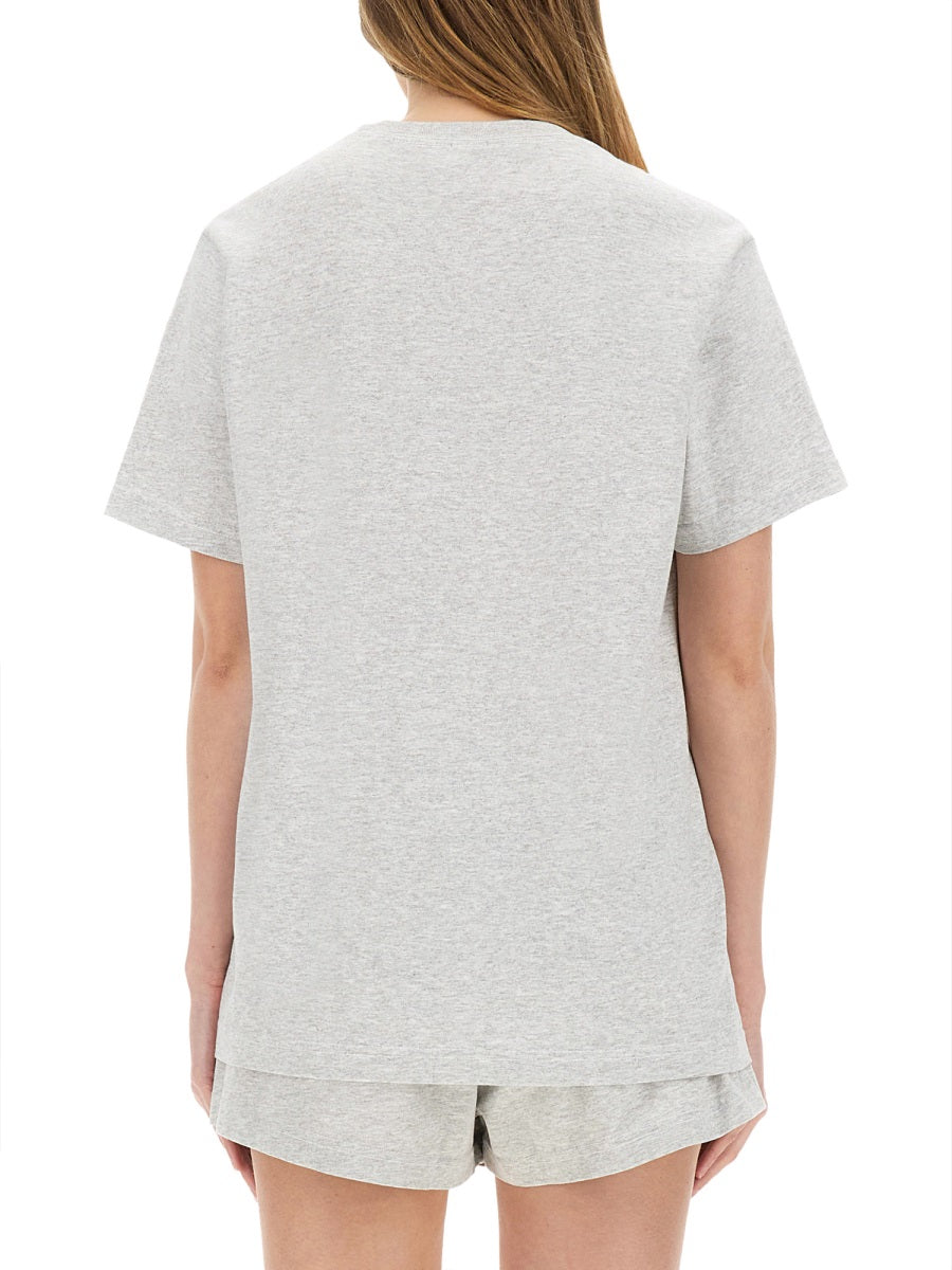 Sporty & Rich T shirt - Grigio | Wanan Luxury