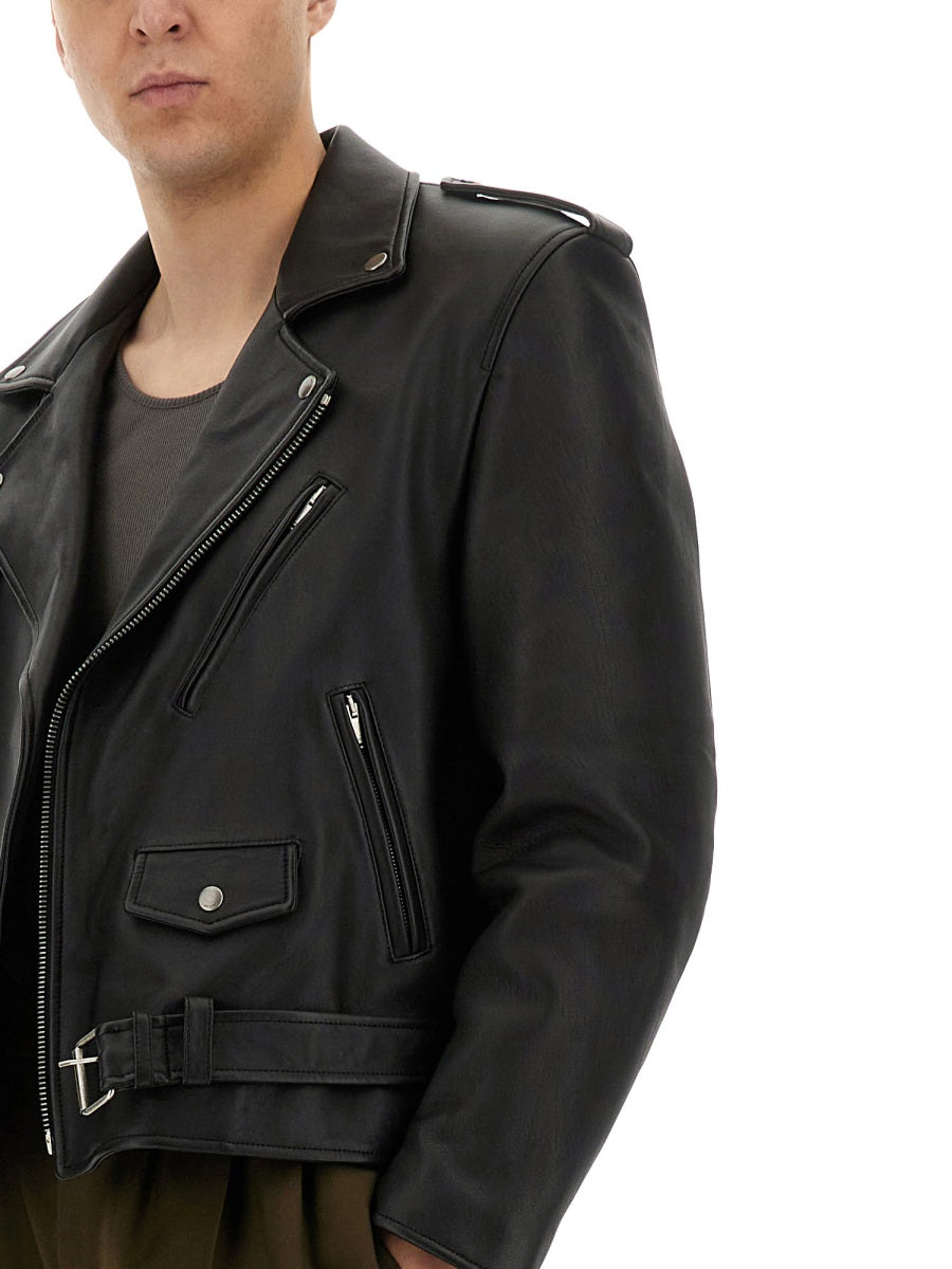Saint Laurent Capi in Pelle - Black | 8fda7eda6d6275be17ca2c6040c60b5adfb1159e